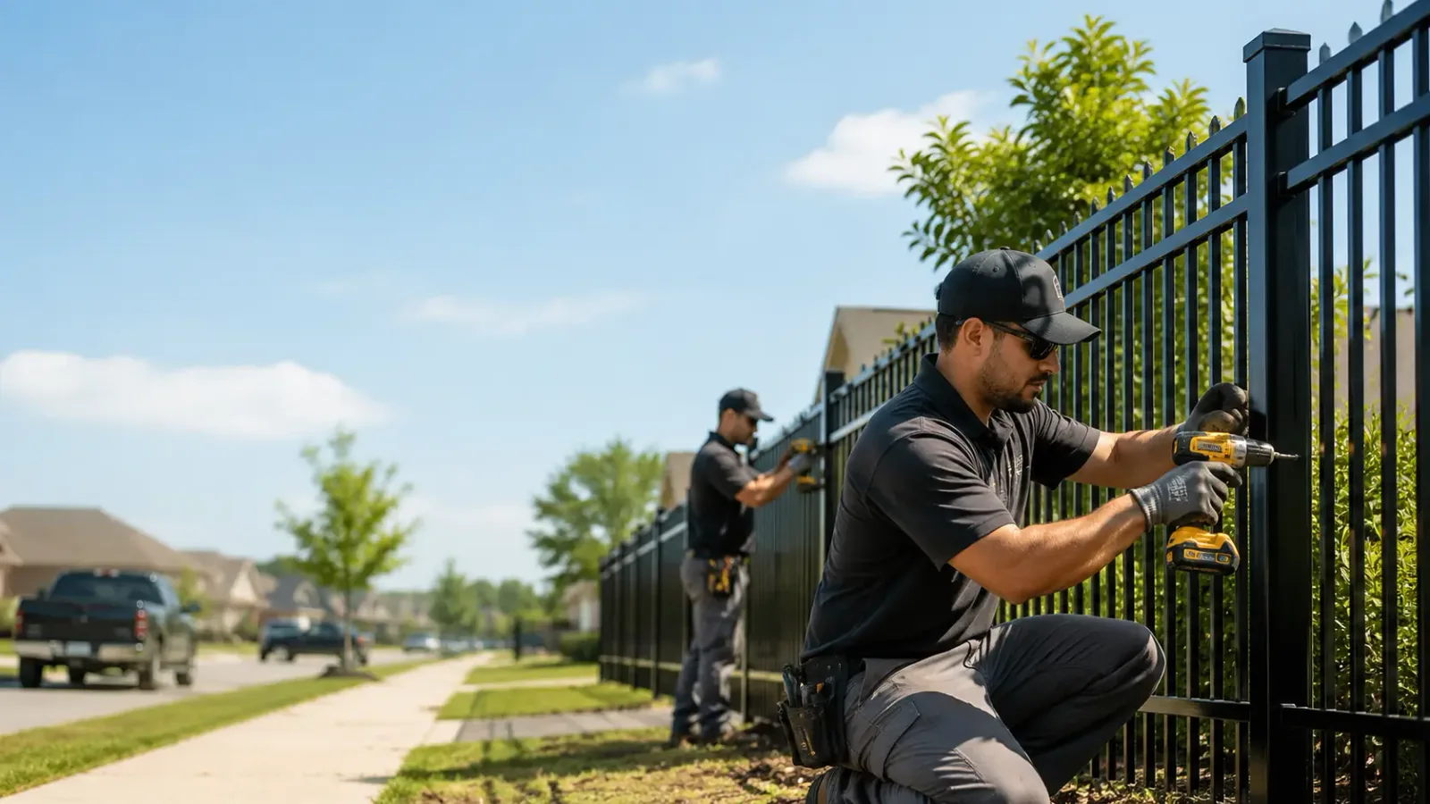 Metal Fence Installation in Bannister, MI